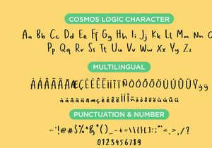Cosmos Logic - Quirky Font