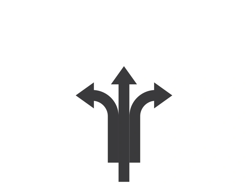 Way vector icon illustration design template