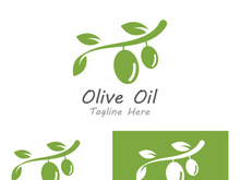 Olive fruit logo design.