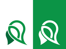 Speech bubble icon logo template vector illustration