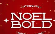 Noel Bold - Fonte Display Moderna