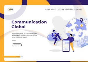 Network & Communication sets Illustration