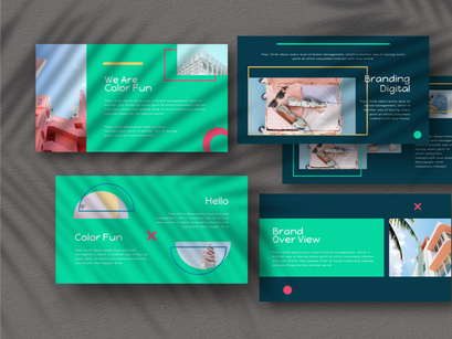 Color Fun Powerpoint Template