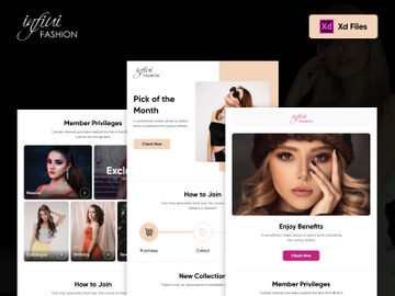 Infiui Fashion - Newsletter Template preview picture