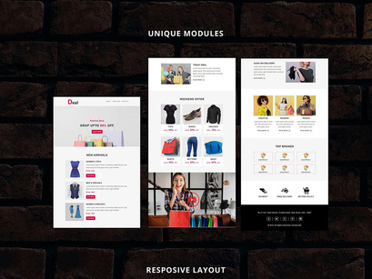 Deal - Responsive Email Template