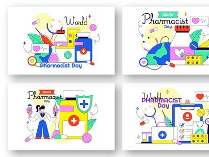 10 World Pharmacists Day Illustration