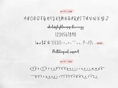 Wildy Sign Signature Font