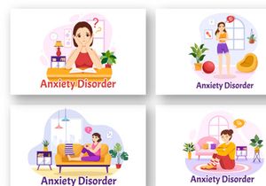 10 Anxiety Disorder Illustration