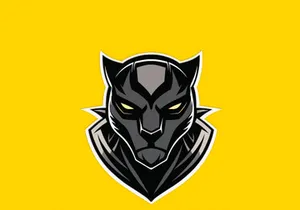 Panther Mascot Logo
