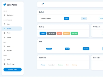 Spike VueJS Free Admin Dashboard Template