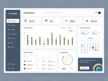 CSchools Saas v1.0 - Schulverwaltungssystem mit Schüler- | Eltern-App für Flutter | Laravel Admin