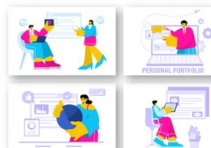 18 Personal Portfolio Illustration