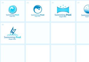 35+ Swimming Pool Logo Bundle