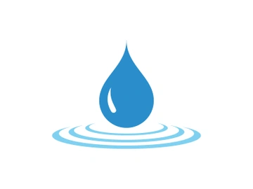 Water drop Logo illustration preview picture