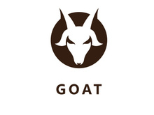 Goat logo icon vector template