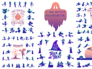 Collection : Witch Halloween Silhouette