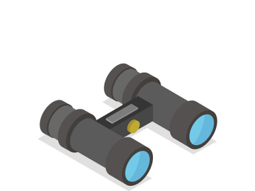 isometric binoculars preview picture