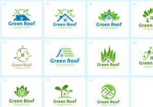 55+ Real Estate Roofing Logo Bundle