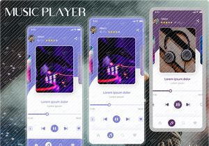 Music app redesign