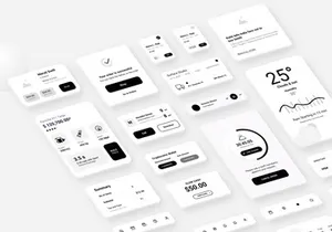 Ui Mix Wireframe  Kit