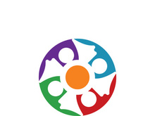 Community logo business template and icon people vector