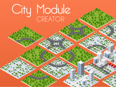 City module bundle NATURE   FOREST  creator