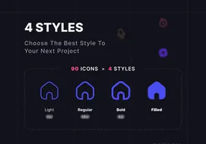 Magicoon - Modern Icons Library