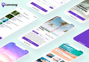 Lancong - Travel Special App UI Kits