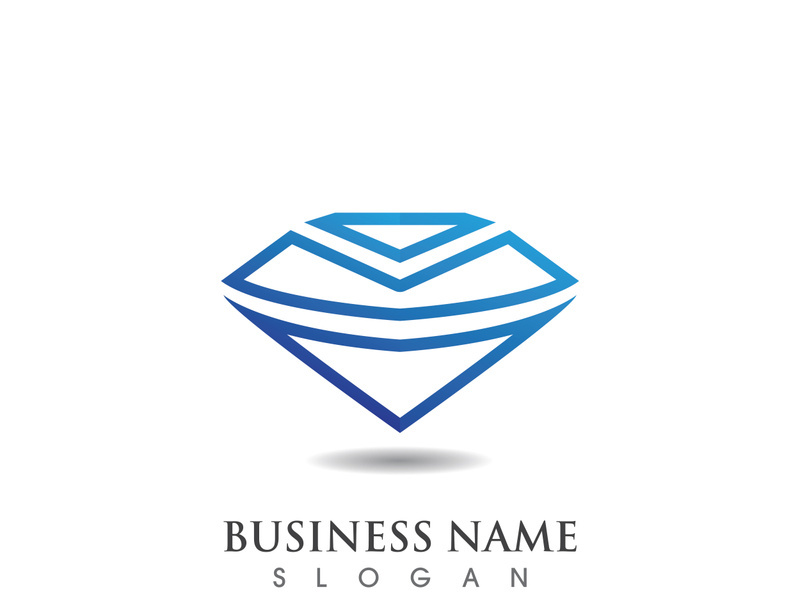 Diamond Logo Template vector icon illustration design
