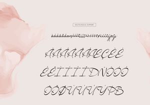 Chaerty Mellorind | Handwritten Script