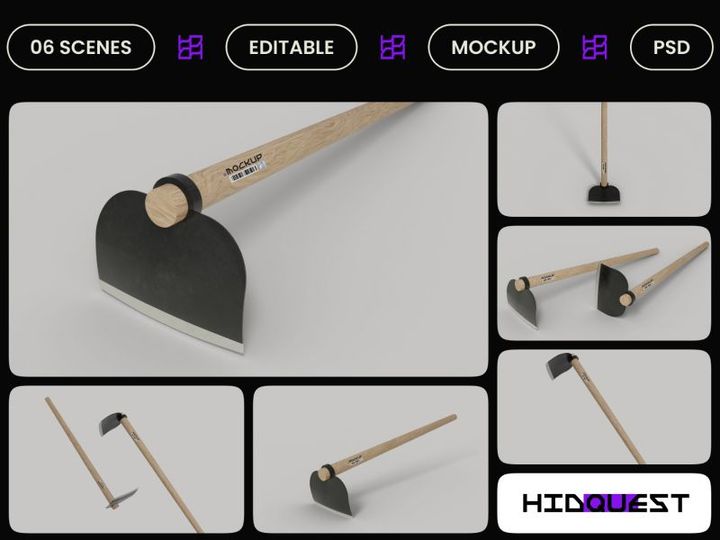 Hoe Mockup