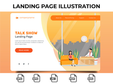 Landing Page Illustration 16 preview picture