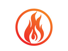 Fire flame vector illustration design