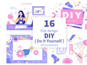 16 DIY Tools Do It Yourself Background preview picture