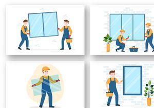 13 Window and Door Installation Service Illustration