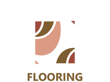 Elegant Tile Flooring Logo Design business store building Template