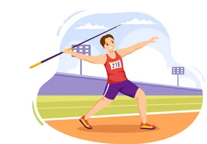 11 Javelin Throw Sports Illustration