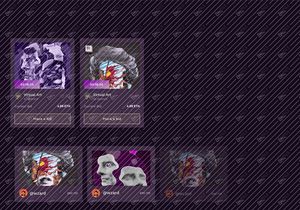 NFT Dark Responsive Landing Page Free Download