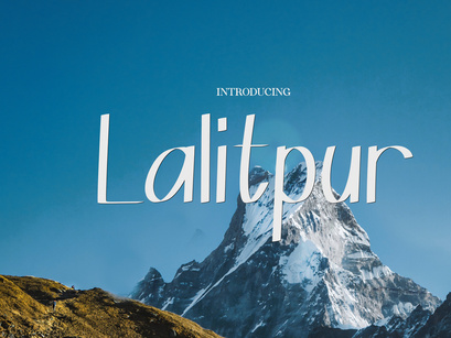 Lalitpur - Handwritten Font