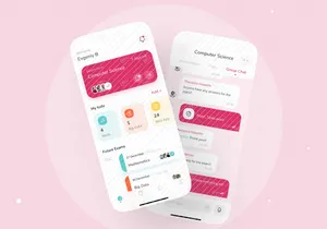 Education – App für kollaborative Prüfungsvorbereitung [Figma]