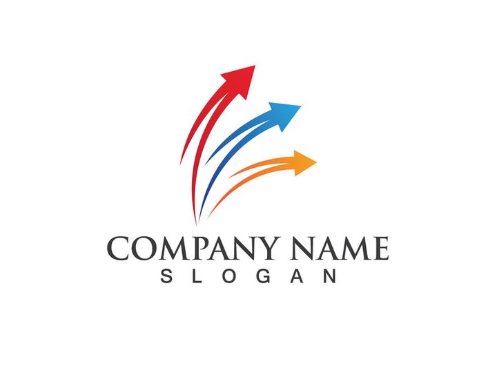 Arrow Faster Finance  Logo Template vector icon