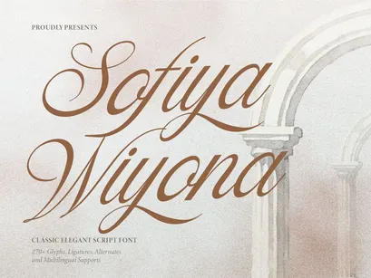 Sofiya Wiyona | Classic Elegant Script