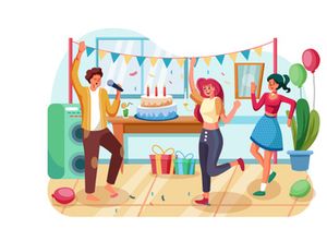 M_98_Party Outdoor Illustrations