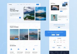 Travelagi - Travel Landing Page