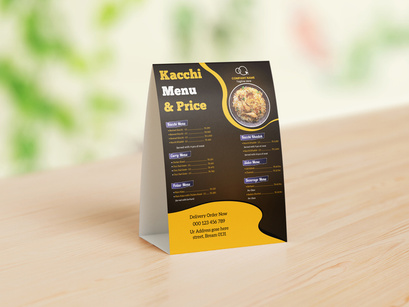 Food Menu Template