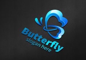 17 Butterfly Logo Bundle