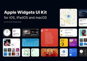 iOS 14 Widgets UI for Figma