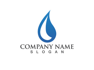 Water drop Logo Template vector preview picture