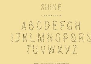 Shine - Decorative Display Font