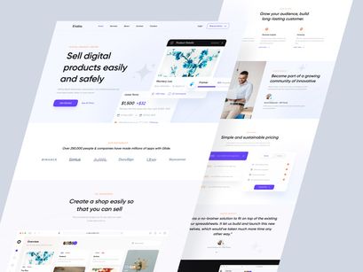 Digital Product Market: Landing Page 🥺